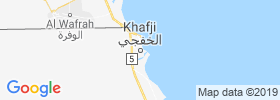 Al Khafji map